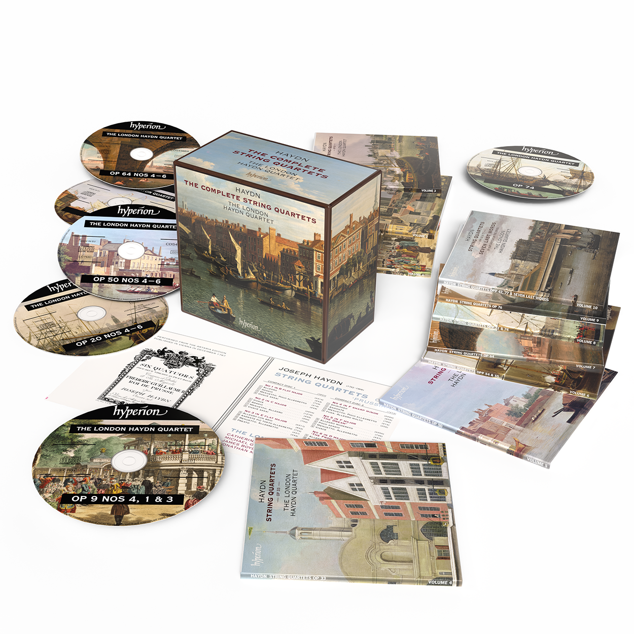 London Haydn Quartet - Haydn: The Complete String Quartets 20CD London Haydn Quartet - Haydn: The Complete String Quartets 20CD