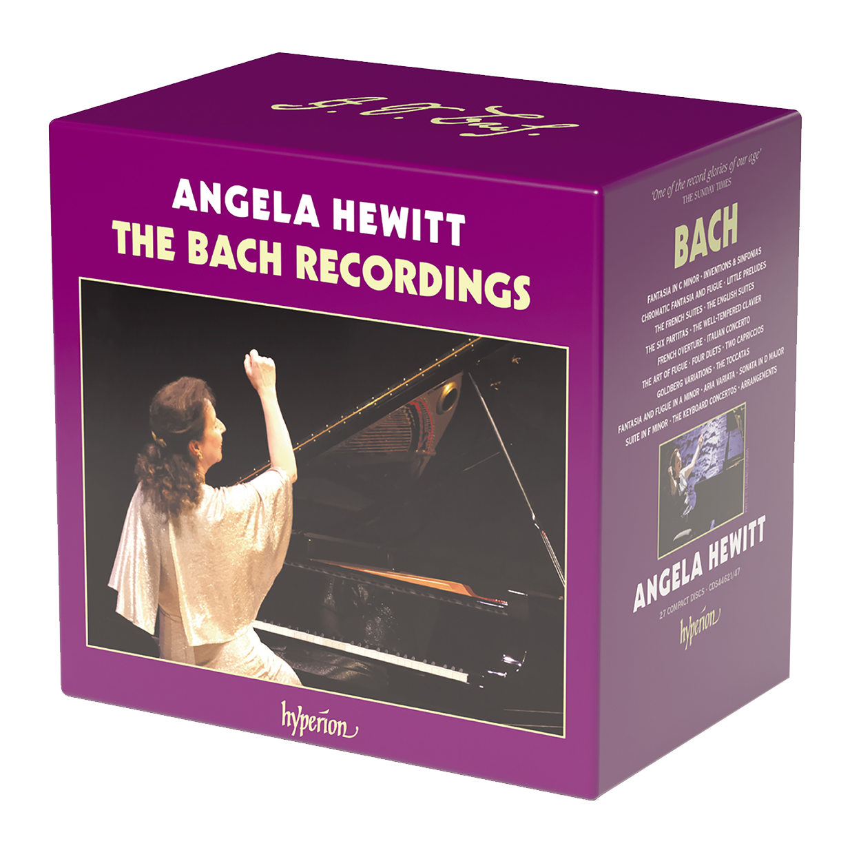 Angela Hewitt - The Bach Recordings - 2026 Edition: 27CD Boxset