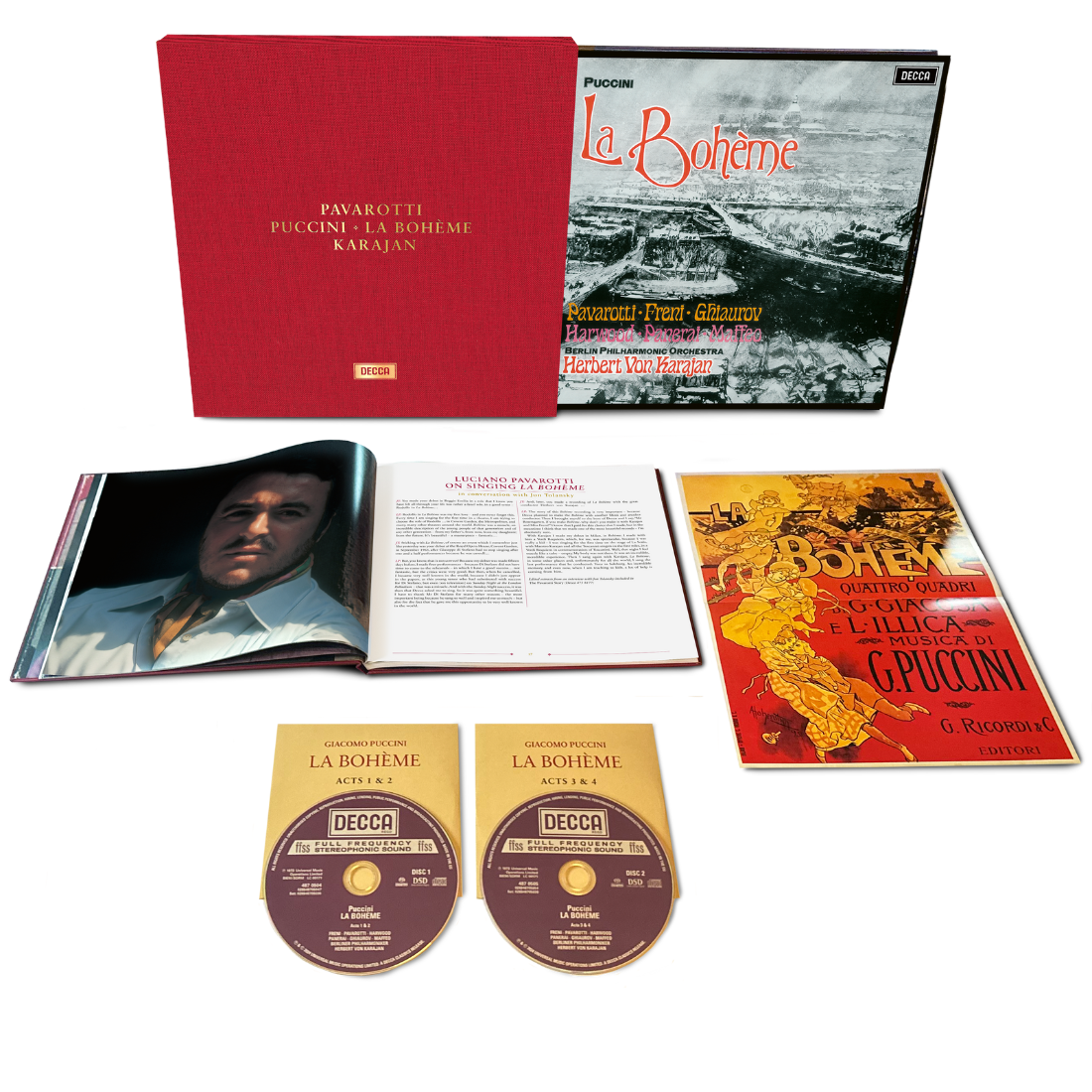 Luciano Pavarotti - Puccini - La Bohème: 2SACD Box set - Decca