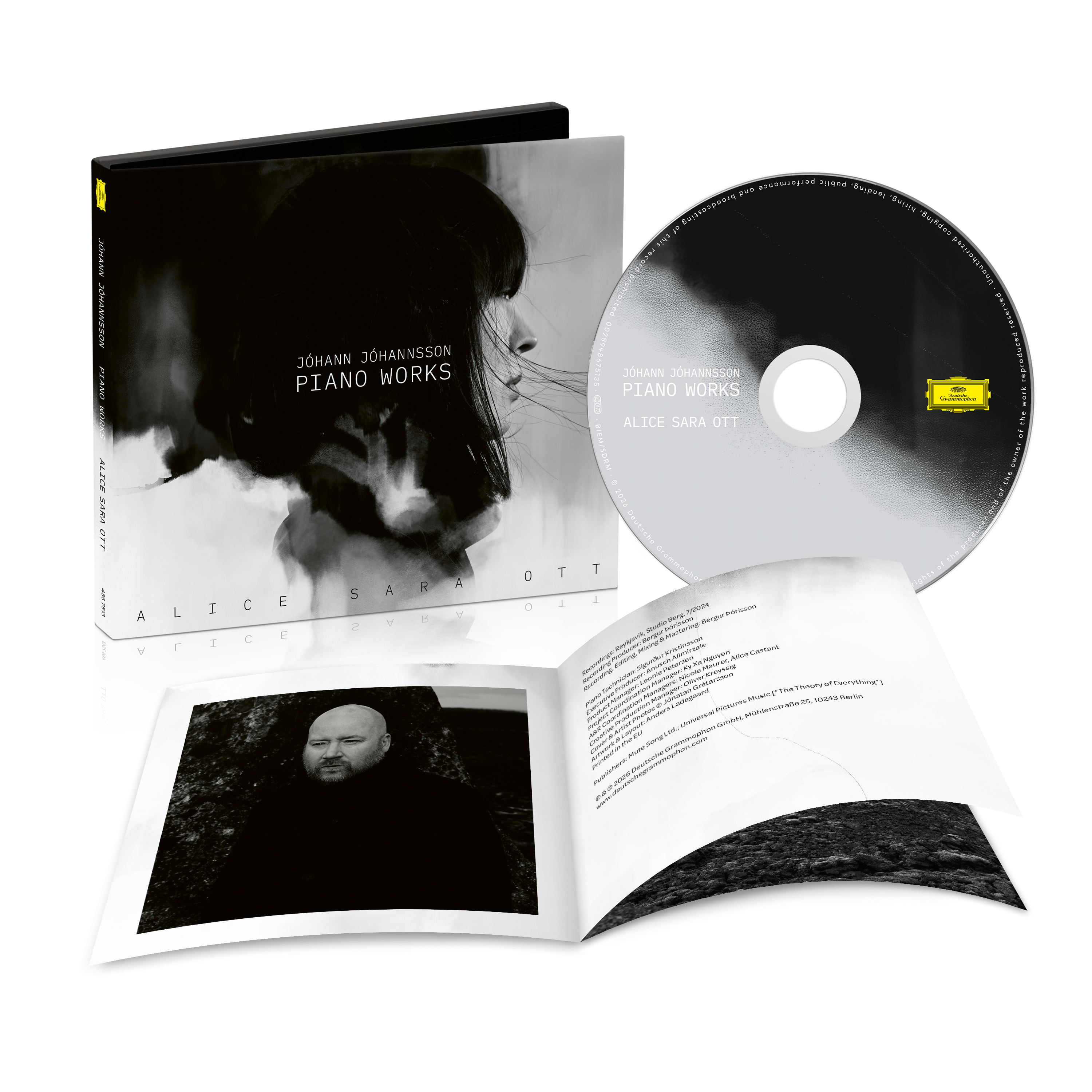 Alice Sara Ott - Jóhann Jóhannsson: Piano Works - CD