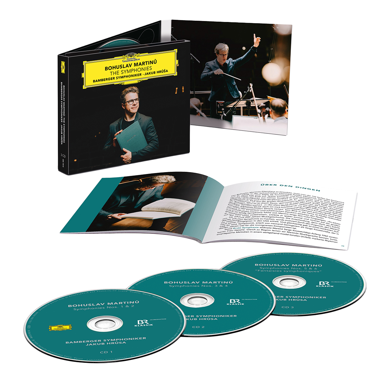 Bamberger Symphoniker, Jakub Hrůša - Martinů: The Symphonies - 3CD Box Set