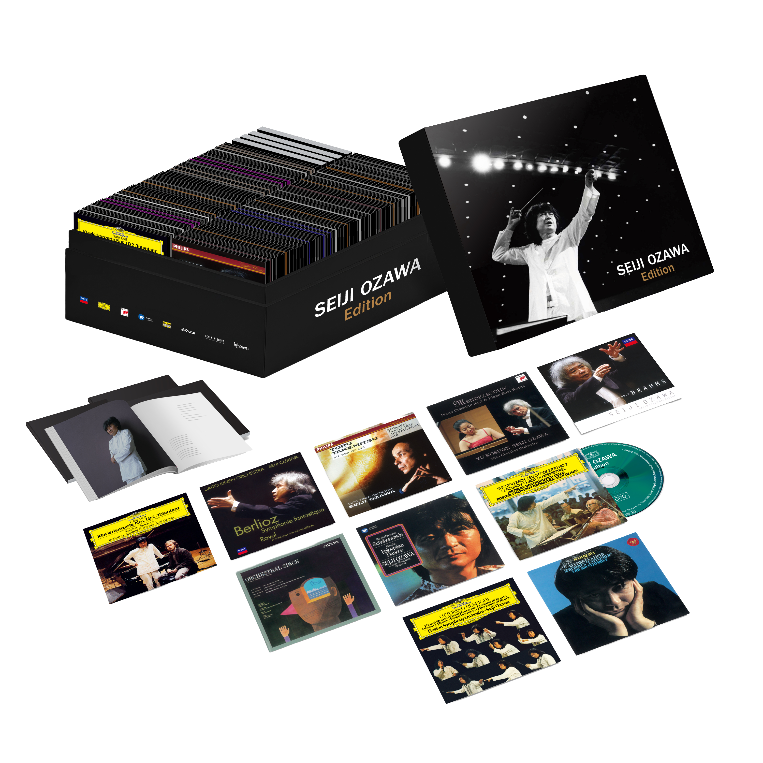 Seiji Ozawa - Seiji Ozawa Edition: 238 CD Box Set