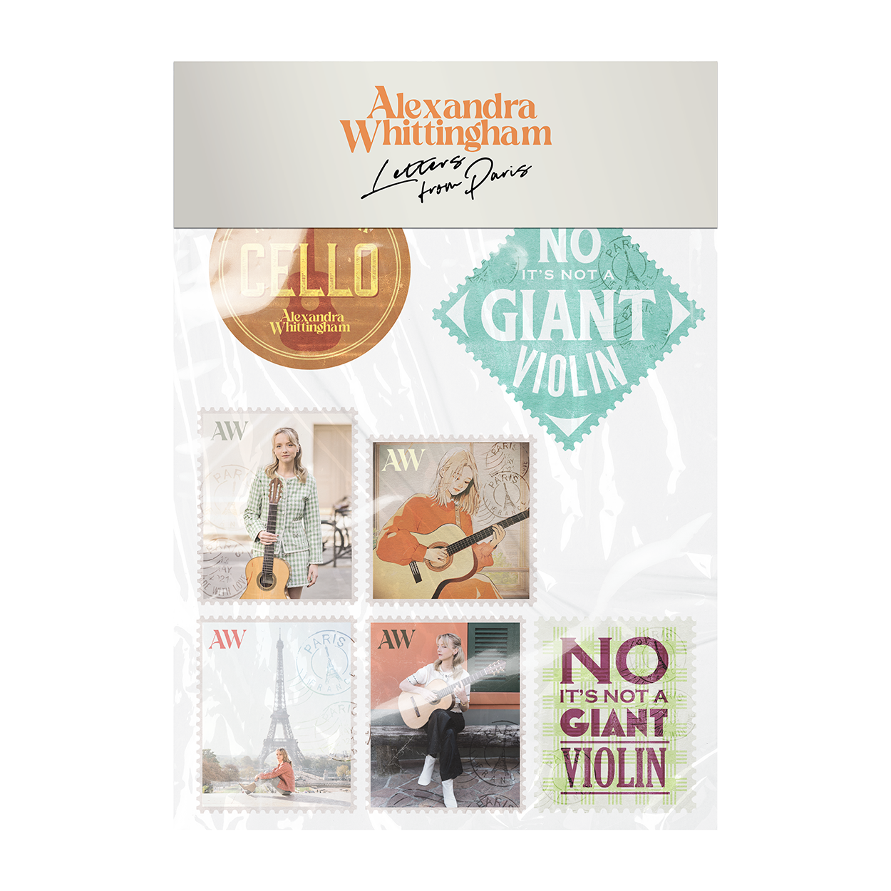 Alexandra Whittingham - Alexandra Whittingham Letters From Paris Stickers