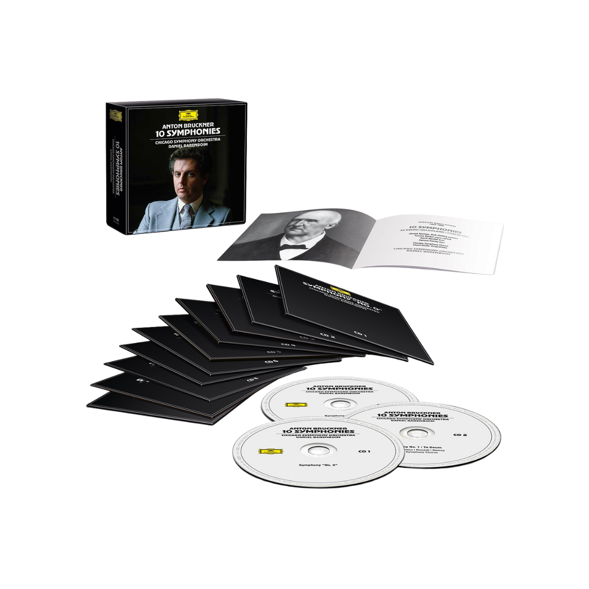Daniel Barenboim - Bruckner: 10 Symphonies - 10CD