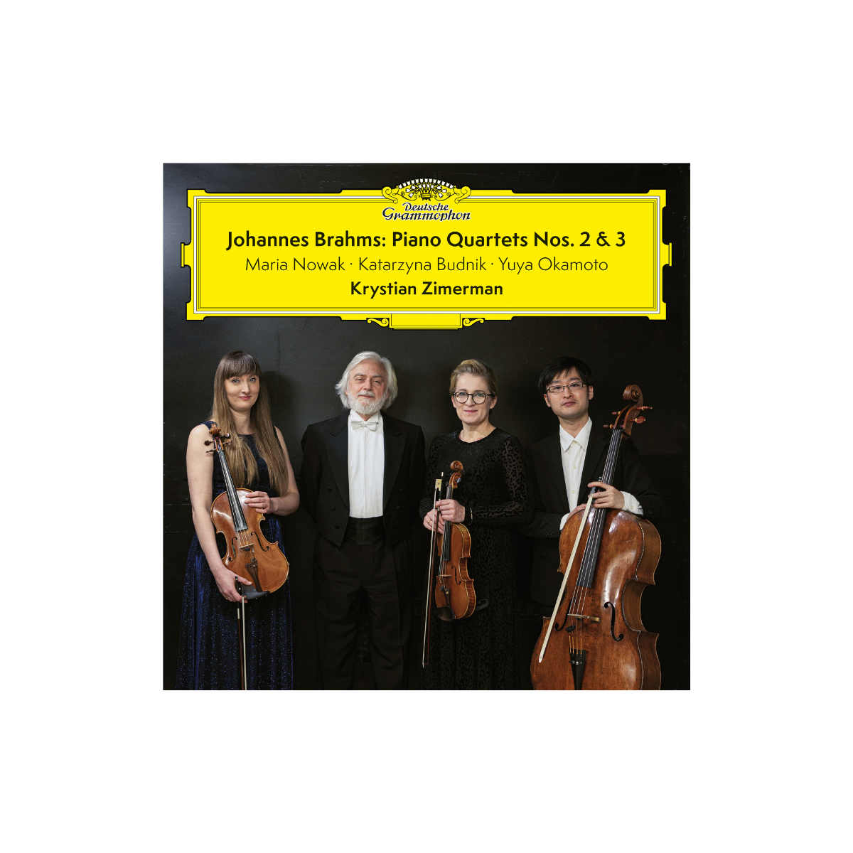 Krystian Zimerman, Maria Nowak, Katarzyna Budnik, Yuya Okamoto - Brahms: Piano Quartets Nos. 2 & 3 - CD