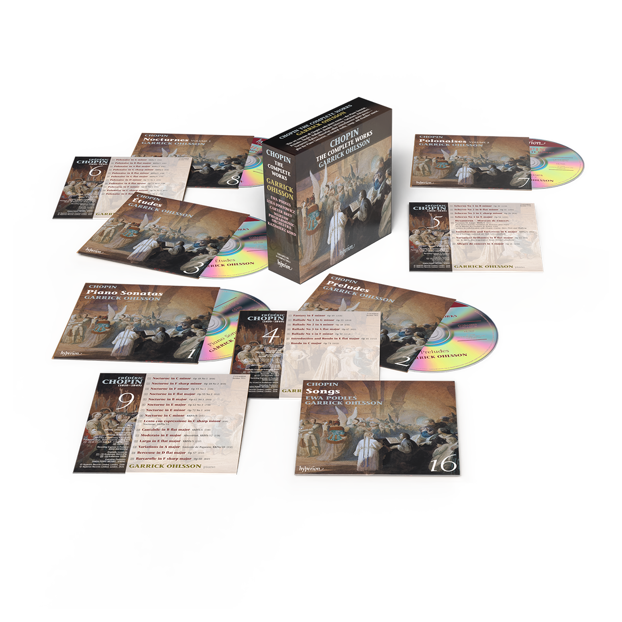 Garrick Ohlsson - Chopin: The Complete Works - 16 CD Boxset