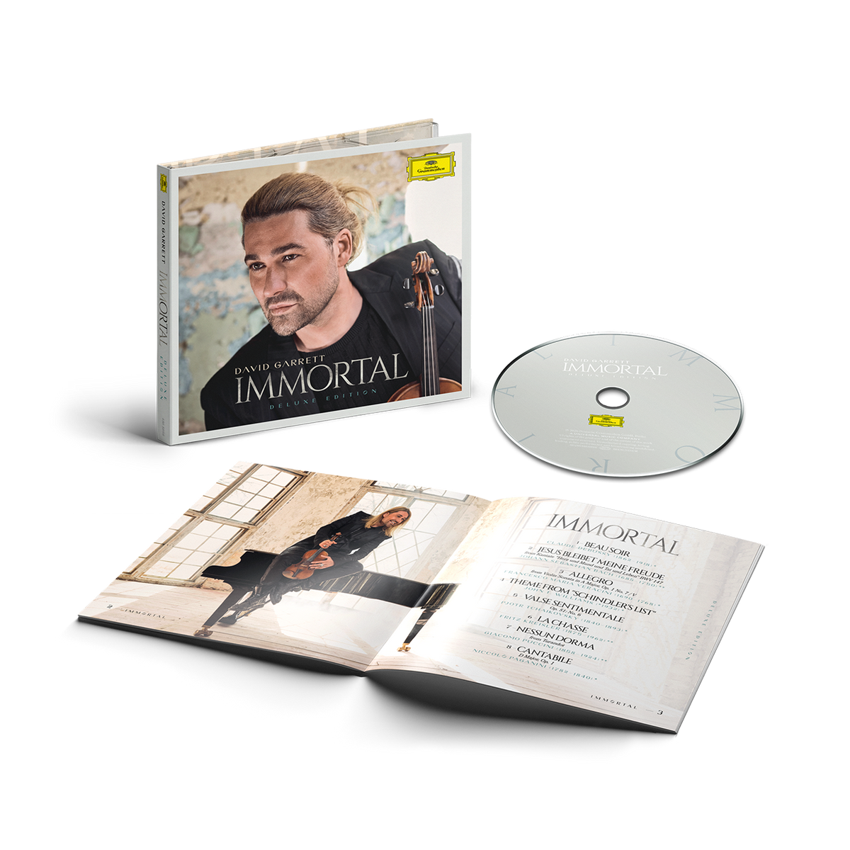 David Garrett, Orchestra the Prezent, Franck van der Heijden - Immortal (Deluxe): CD