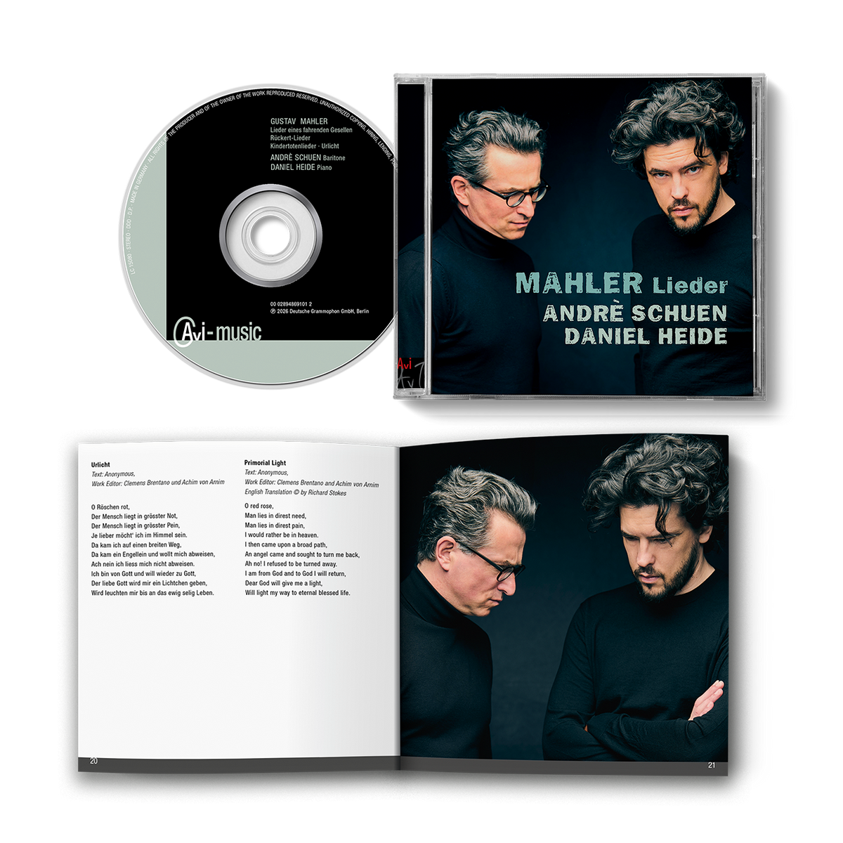 Andrè Schuen, Mozarteumorchester Salzburg, Roberto González-Monjas - Lieder: CD
