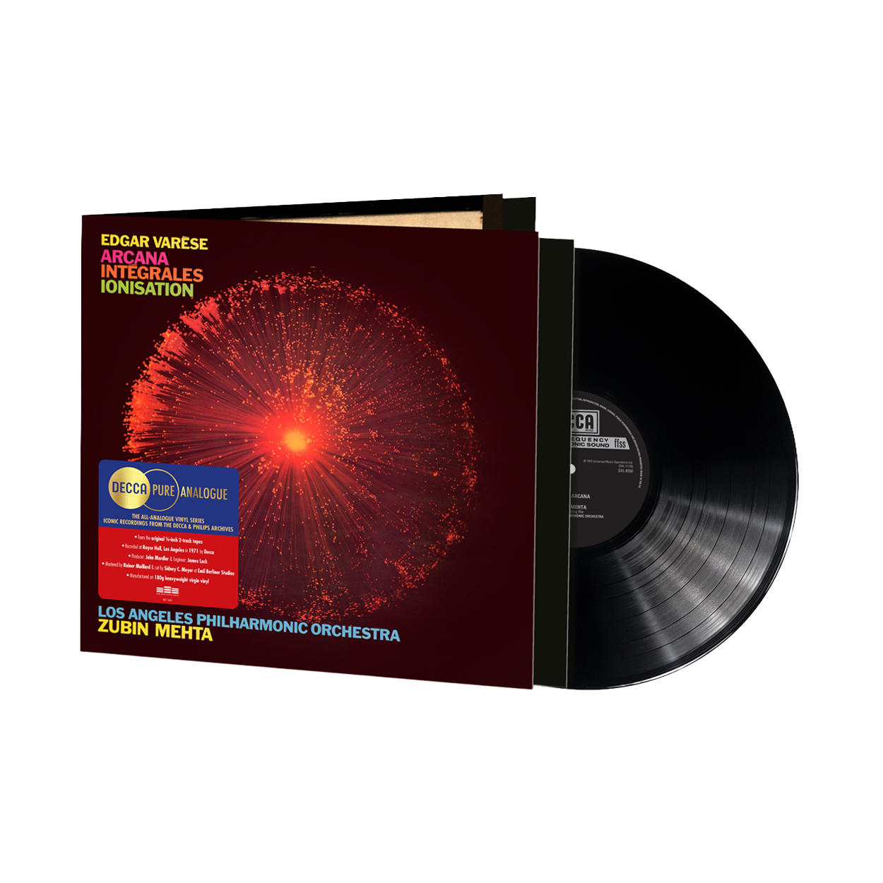 Los Angeles Philharmonic, Zubin Mehta - Varèse: Arcana; Intégrales; Ionisation - Vinyl LP