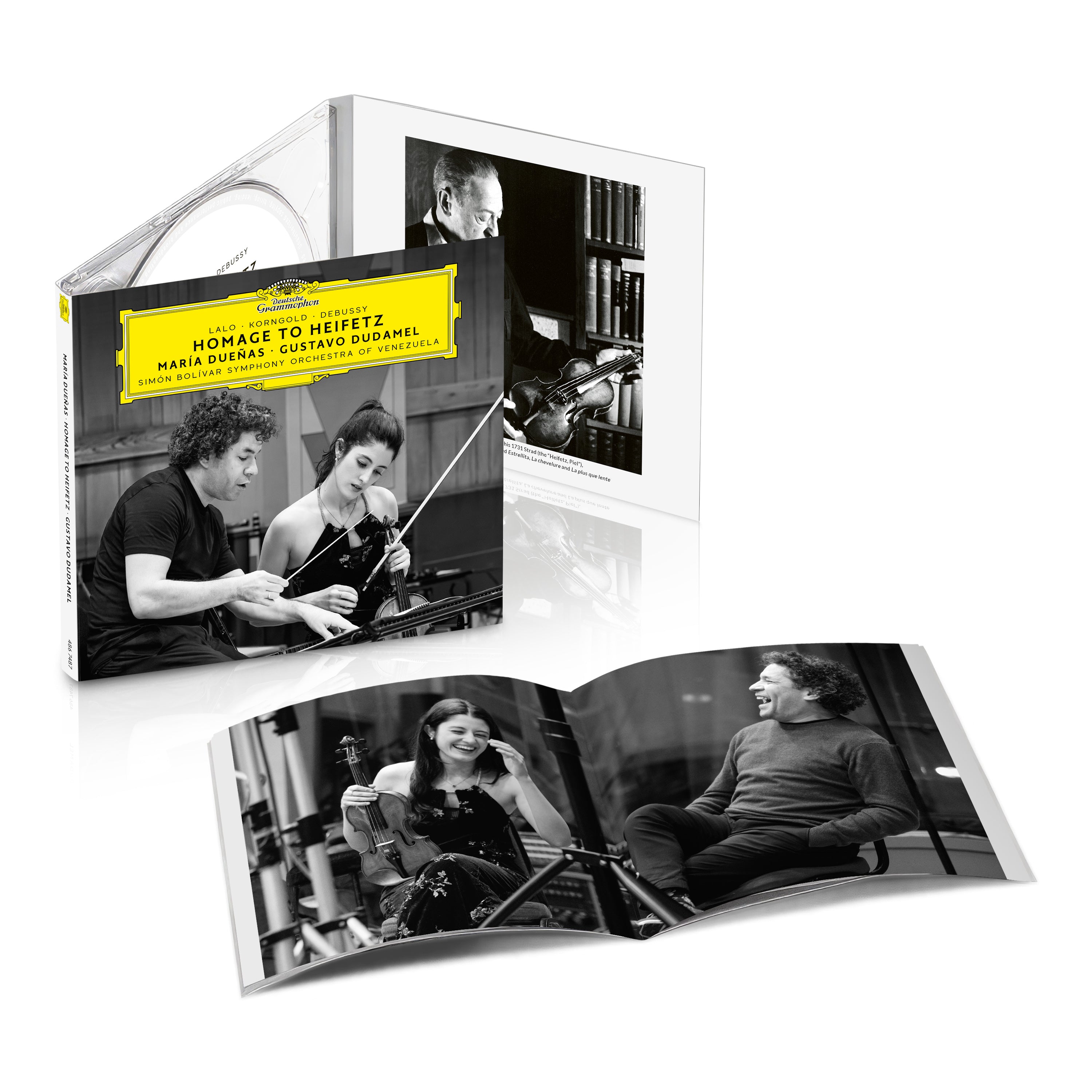 María Dueñas - Homage to Heifetz (Lalo, Korngold, Debussy) - CD