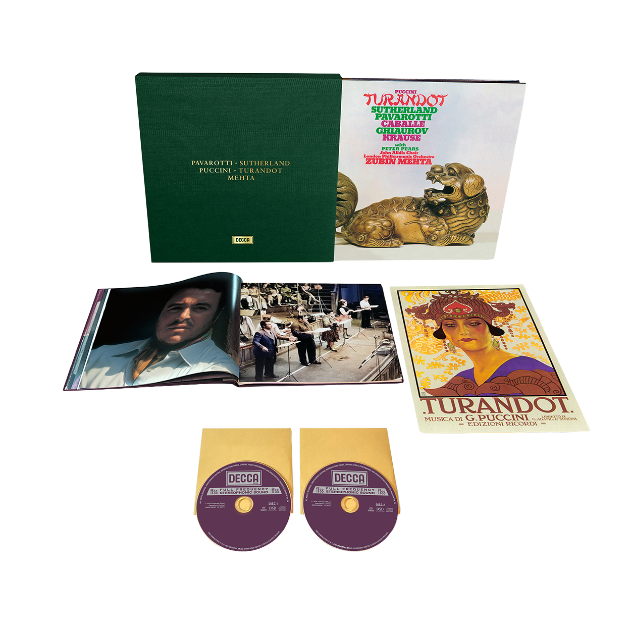 Luciano Pavarotti - Puccini: Turandot - 2SACD Box Set