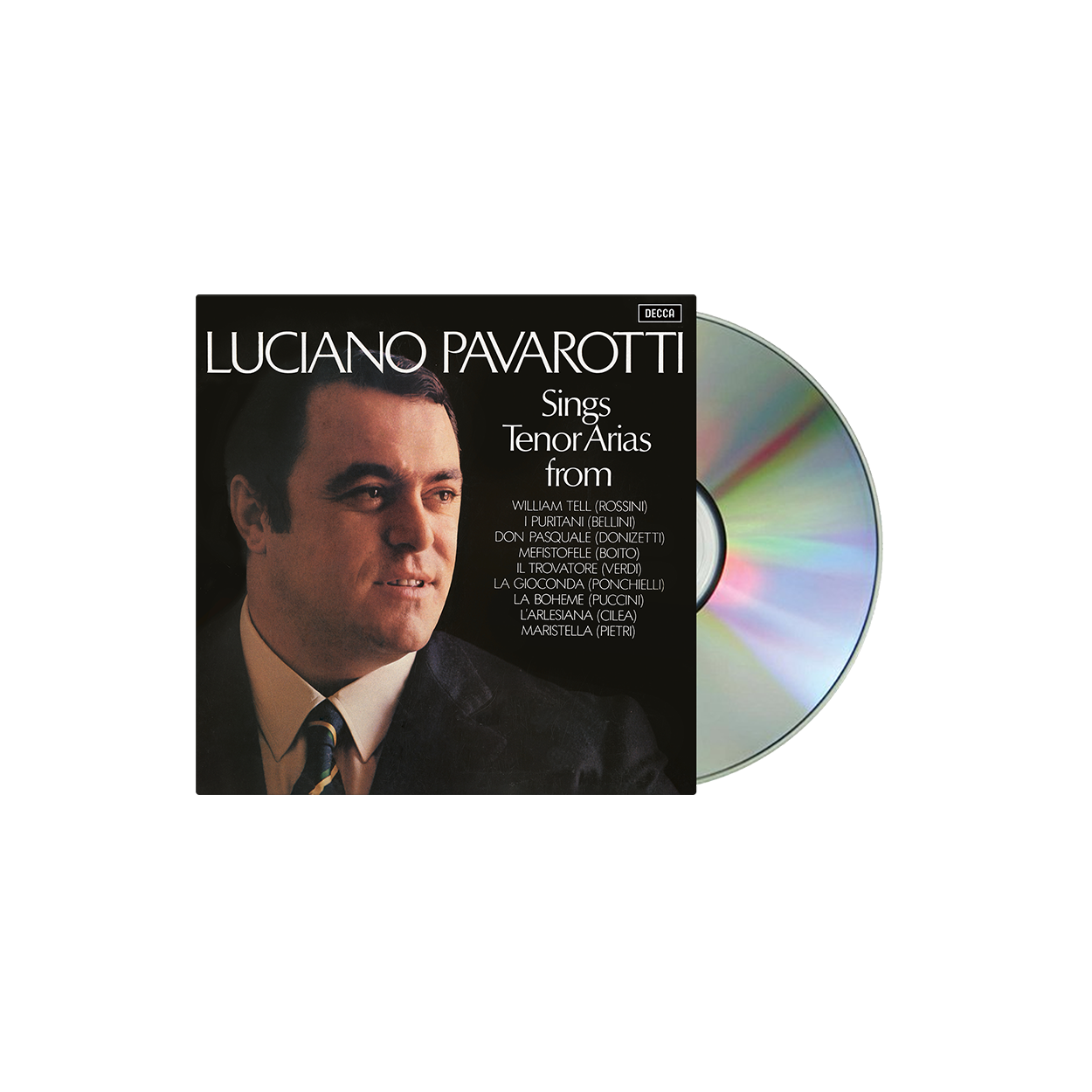 Luciano Pavarotti - Tenor Arias from Italian Opera: CD