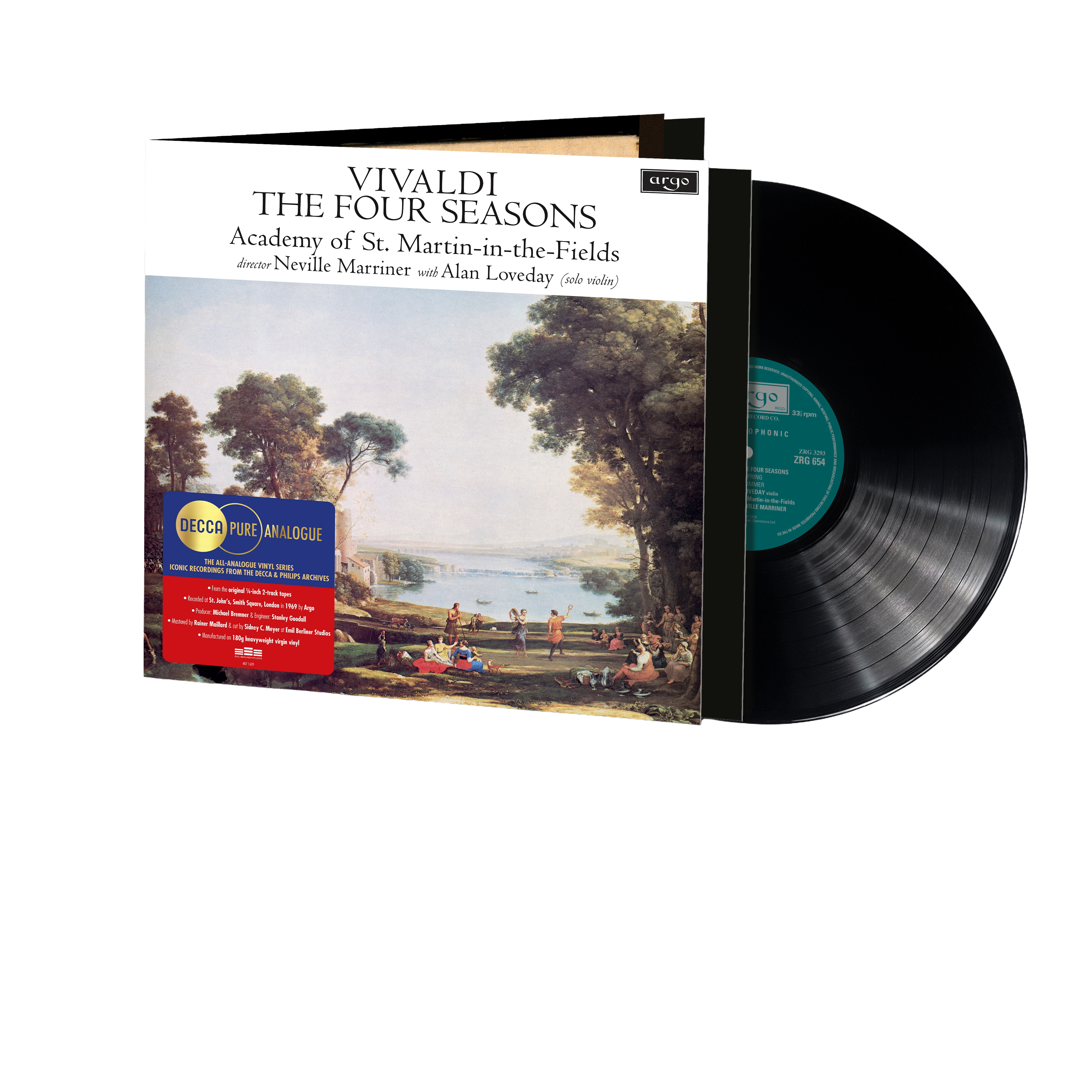 Alan Loveday, Academy of St Martin in the Fields, Sir Neville Marriner - Vivaldi: The Four Seasons