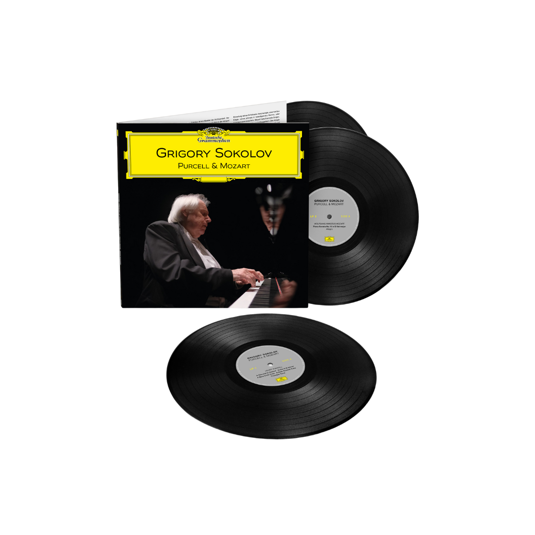 Grigory Sokolov - Purcell & Mozart: Vinyl 3LP