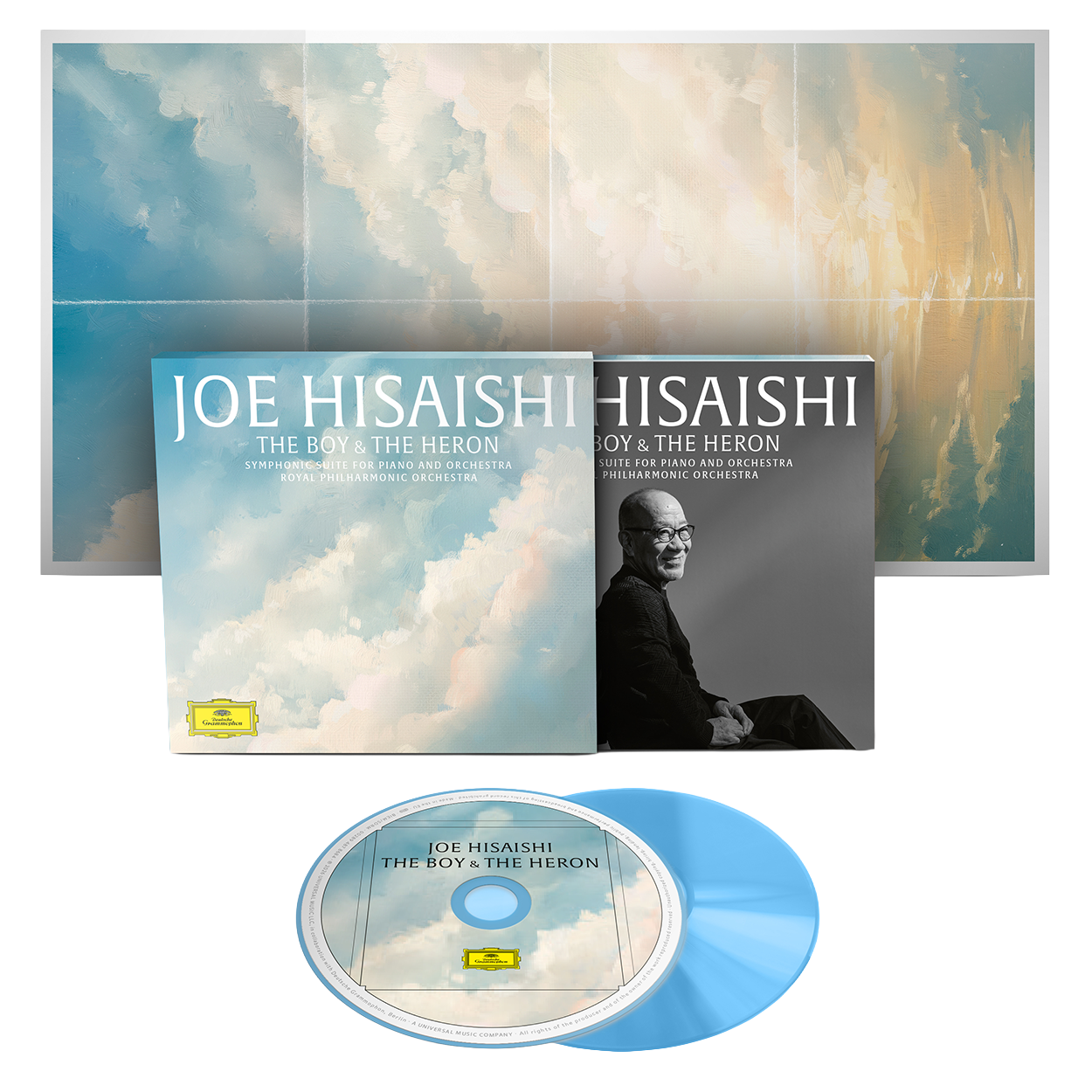 Joe Hisaishi - The Boy and the Heron: Symphonic Suite for Piano and Orchestra - Limited Edition Sky Blue CD