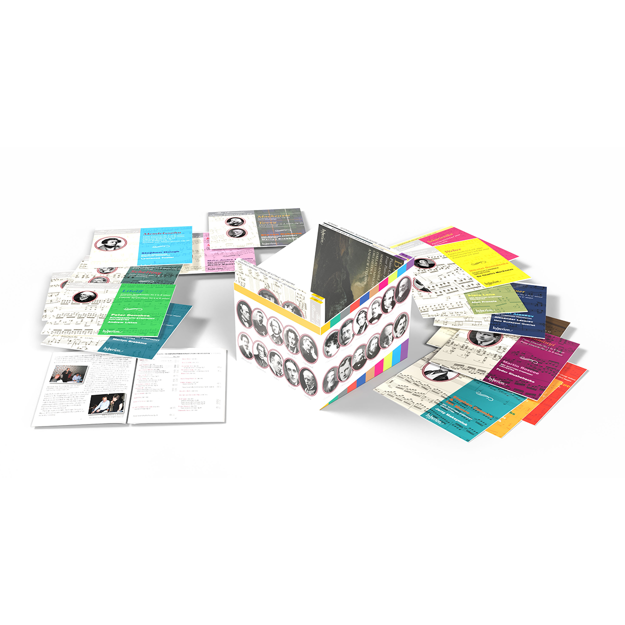 Various Artists - The Hyperion Romantic Piano Concerto (1991-2007): 50 CD Boxset