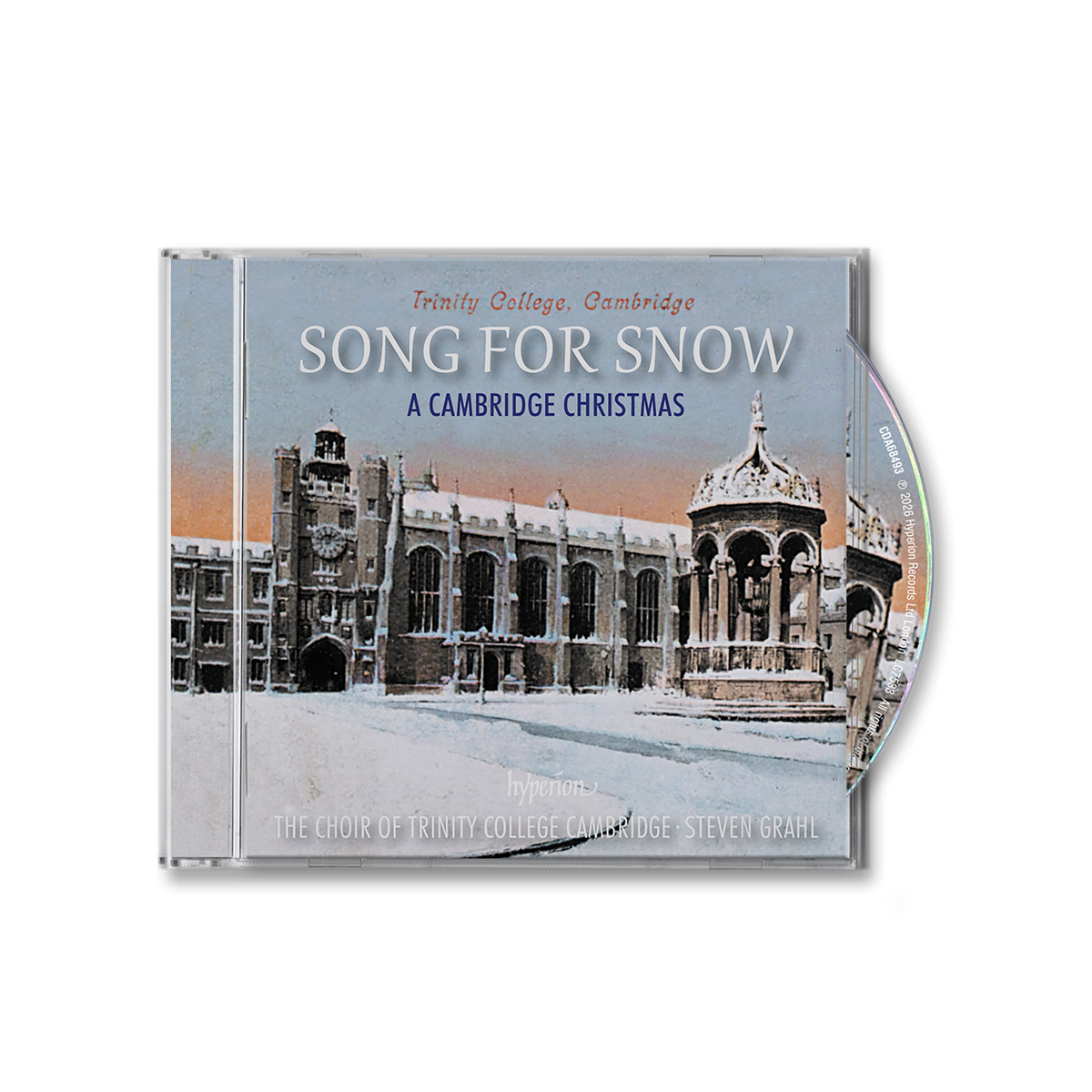 The Choir of Trinity College Cambridge, Steven Grahl - Song for Snow - A Cambridge Christmas: CD