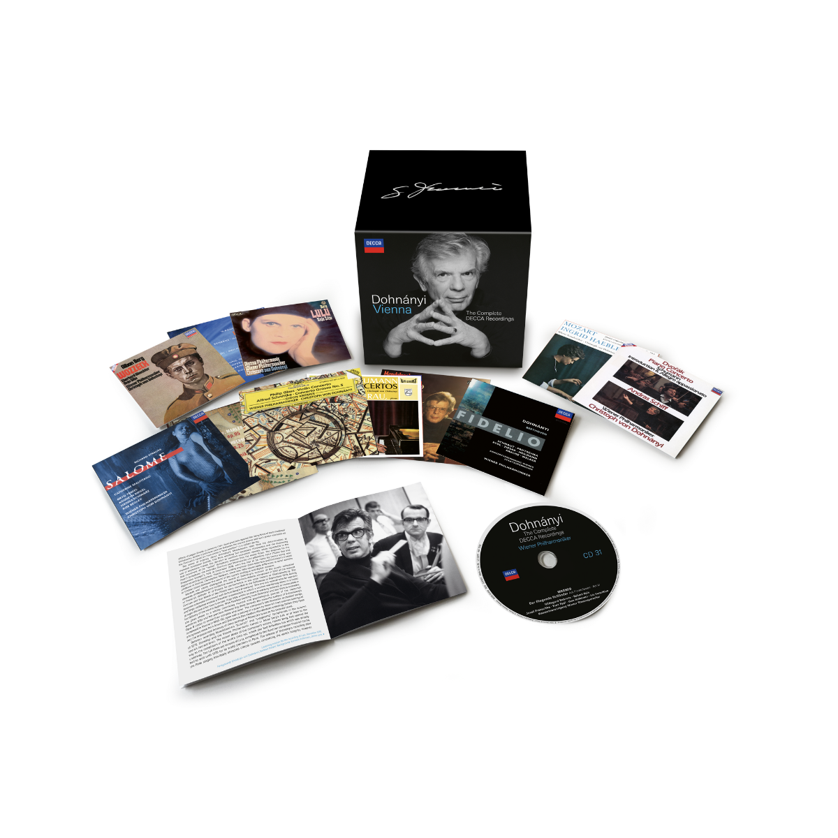 Christoph von Dohnanyi - Vienna (The Complete Decca Recordings) - CD & DVD Boxset