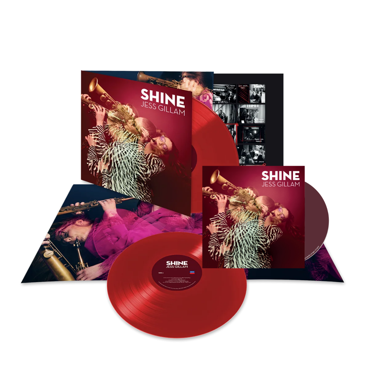 SHINE: Red Vinyl LP + CD
