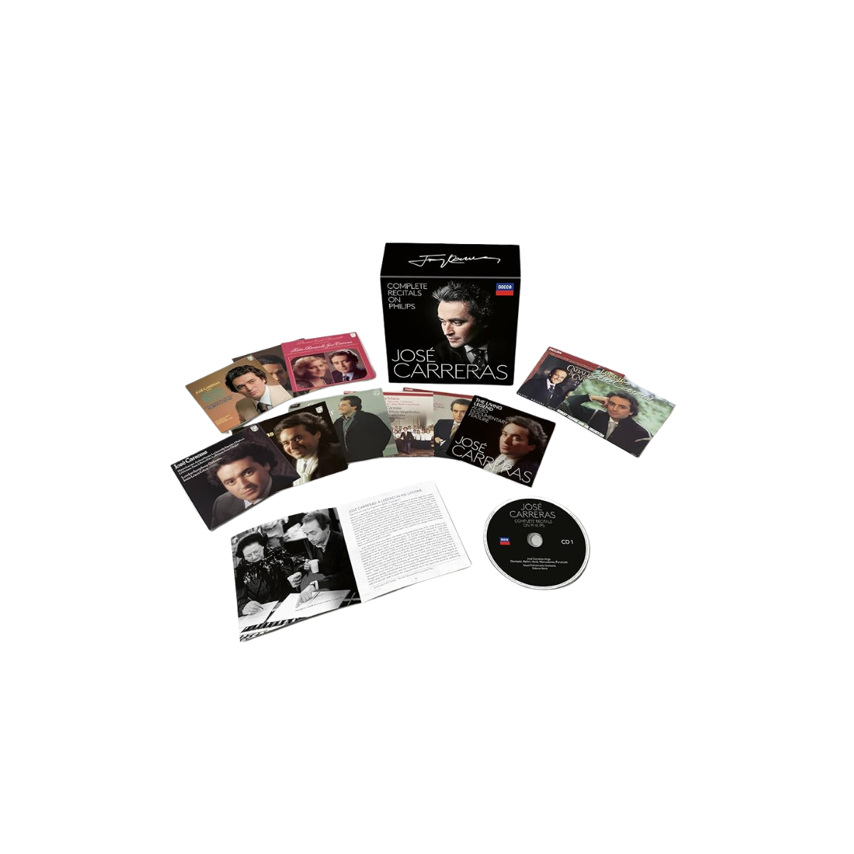 José Carreras - José Carreras - The Philips Years: 21CD Box Set