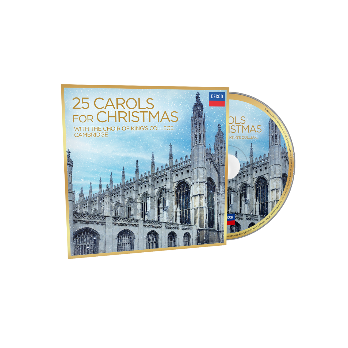 Choir of King’s College, Cambridge - 25 Carols For Christmas, With The Choir Of King's College, Cambridge - CD