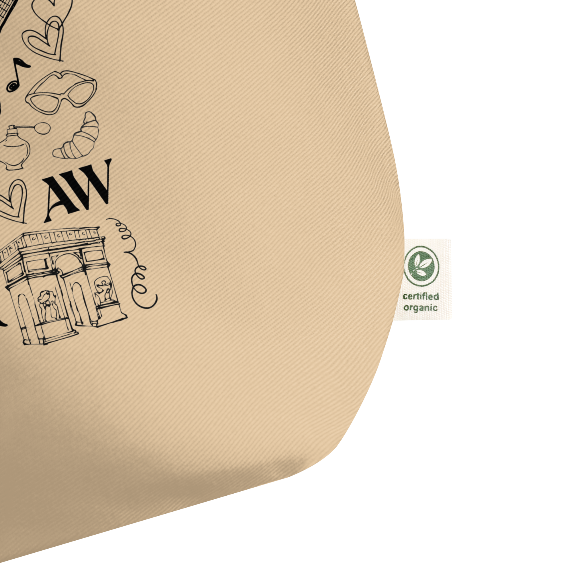 Alexandra Whittingham - Alexandra Whittingham Letters From Paris Tote Bag