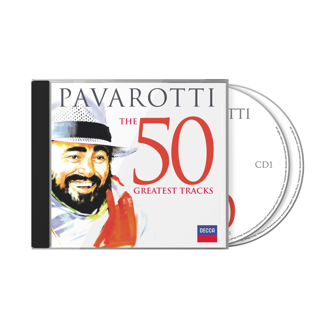 Luciano Pavarotti - The 50 Greatest Tracks: 2CD - Decca Classics