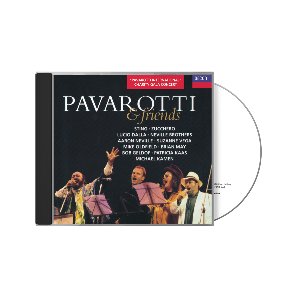 Luciano Pavarotti - Pavarotti & Friends: CD - Decca Classics