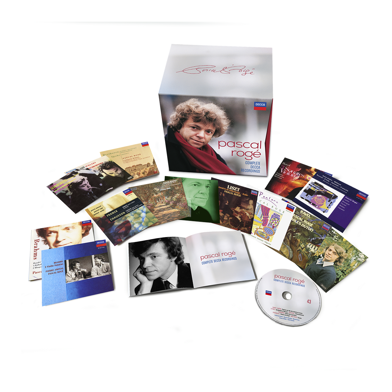 Pascal Rogé - Pascal Rogé: The Complete Decca Recordings 43 CD Boxset