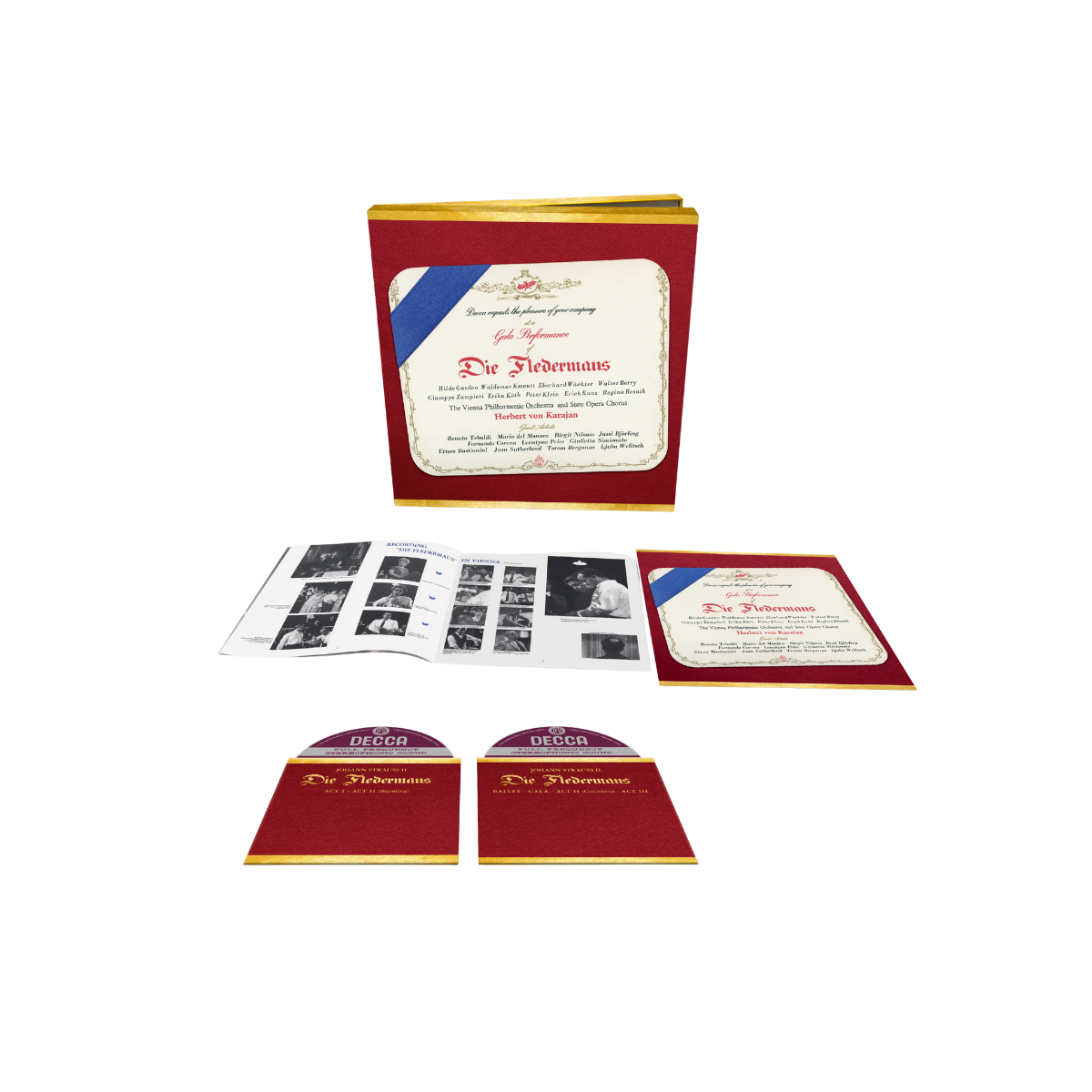 Herbert von Karajan - J. Strauss II: Die Fledermaus - 2SACD