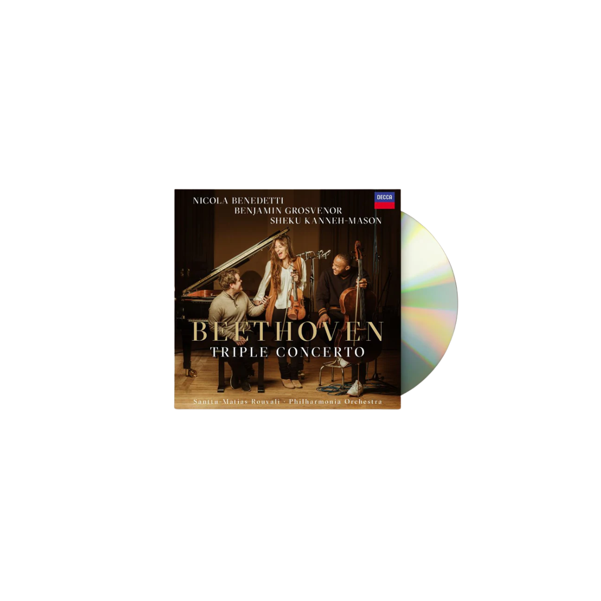 Nicola Benedetti, Benjamin Grosvenor, Sheku Kanneh-Mason - Beethoven - Triple Concerto: CD