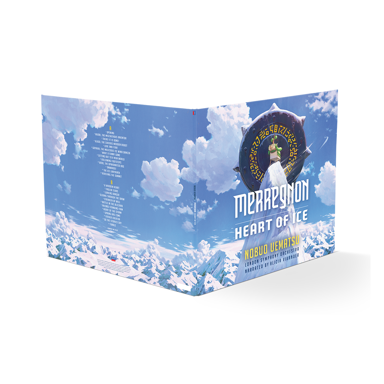 Nobuo Uematsu, London Symphony Orchestra - Merregnon: Heart of Ice - Ice Vinyl LP