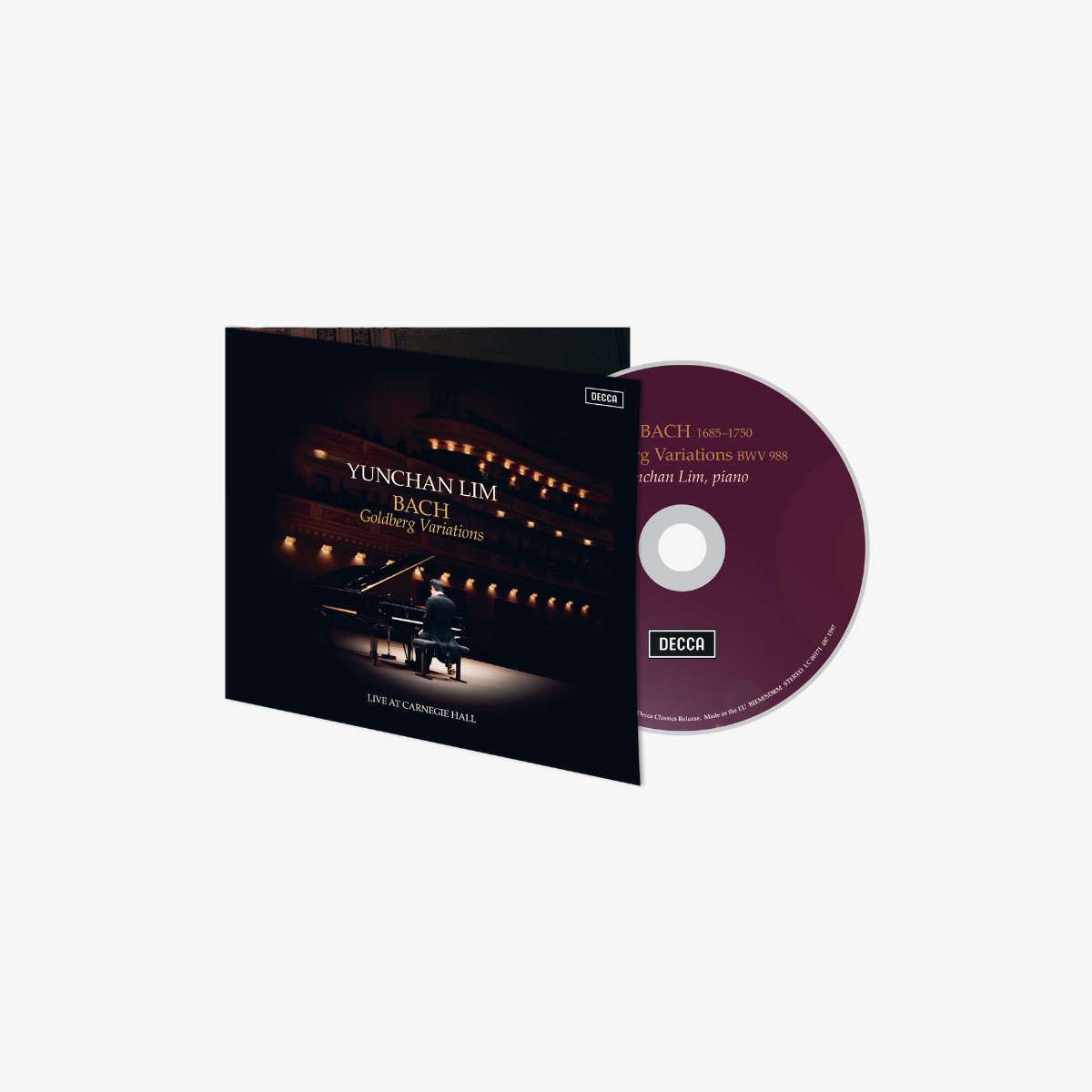 Cd Variations Examples Yunchan Lim - Bach: Goldberg Variations: CD - Decca Classics