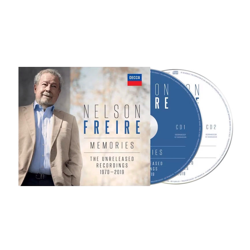 Nelson Freire - Memories - The Unreleased Recordings 1970 - 2019: 2CD