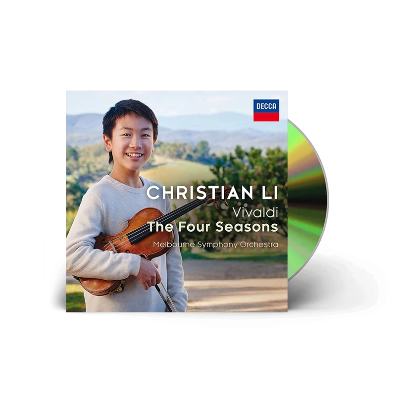 Christian Li, Melbourne Symphony Orchestra - Vivaldi - The Four Seasons CD